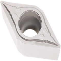Seco - DCMT32.51 F1 Grade TP1501 Carbide Turning Insert - Al2O3 Finish, 55° Diamond, 3/8" Inscr Circle, 5/32" Thick, 1/64" Corner Radius - Americas Industrial Supply