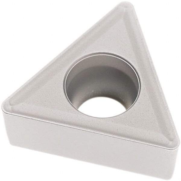 Seco - TCMT32.52 M3 Grade TP1501 Carbide Turning Insert - Al2O3 Finish, 60° Triangle, 3/8" Inscr Circle, 5/32" Thick, 1/32" Corner Radius - Americas Industrial Supply