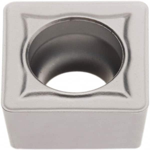 Seco - SCMT2.522 M3 Grade TP2501 Carbide Turning Insert - Al2O3 Finish, 90° Square, 5/16" Inscr Circle, 1/8" Thick, 1/32" Corner Radius - Americas Industrial Supply