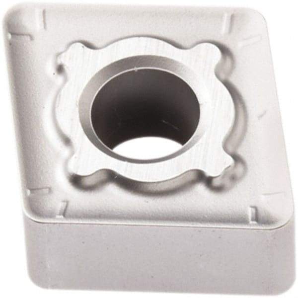 Seco - CNMG432 MR6 Grade TP1501 Carbide Turning Insert - Al2O3 Finish, 80° Diamond, 1/2" Inscr Circle, 3/16" Thick, 1/32" Corner Radius - Americas Industrial Supply