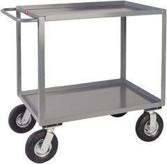 Jamco - 1,200 Lb Capacity, 24" Wide x 48" Long x 39" High Heavy Duty Service Cart - 2 Shelf, Steel - Americas Industrial Supply