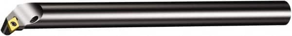 Sandvik Coromant - 18mm Min Bore Diam, 180mm OAL, 12mm Shank Diam, F..SDUPR/L -ER Indexable Boring Bar - DPMT 2(1.5)1, DPMT 07 02 04 Insert, Screw or Clamp Holding Method - Americas Industrial Supply