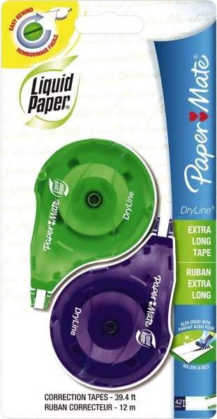 Paper Mate Liquid Paper - 4.2mm x 12 m Correction Tape - Americas Industrial Supply