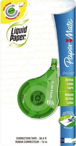 Paper Mate Liquid Paper - 4.2mm x 12 m Correction Tape - Americas Industrial Supply