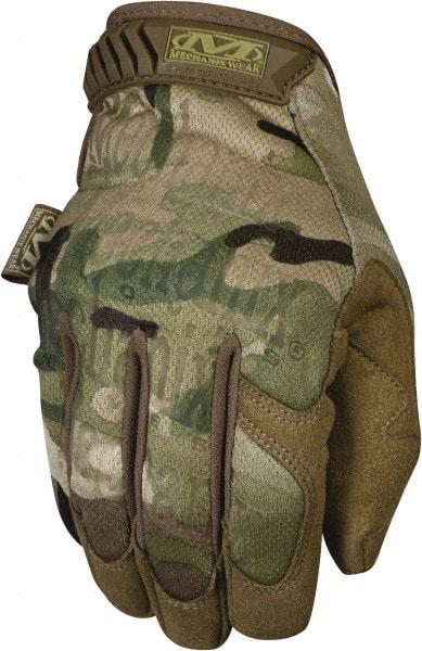 Mechanix Wear - Size XL (11) Synthetic Leather General Protection Work Gloves - For General Purpose, Uncoated, Hook & Loop Cuff, Full Fingered, Camouflage, Paired - Americas Industrial Supply