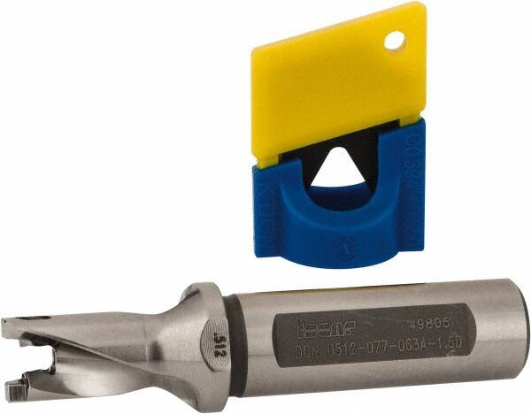 Iscar - 0.512" to 0.527" Diam, 1.5xD, 0.77" Max Depth, 5/8" Shank Diam, 3.35" OAL, Replaceable-Tip Drill - FCP, ICK, ICK-2M, ICM, ICN, ICP, iCP-2M Insert, 13 Seat Size, 43087428 Toolholder, Series SumoCham - Americas Industrial Supply