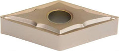 Sumitomo - DNMG433 ESU Grade T3000Z Cermet Turning Insert - TiN/AlN Finish, 55° Diamond, 1/2" Inscr Circle, 3/16" Thick, 3/64" Corner Radius - Americas Industrial Supply