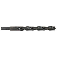 Cle-Line - 31/64" Drill, 118° Point, High Speed Steel Silver Deming & Reduced Shank Drill Bit - Exact Industrial Supply