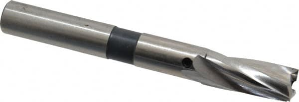 Cleveland - 17/32" Diam, 1/2" Shank, Diam, 3 Flutes, Straight Shank, Interchangeable Pilot Counterbore - Americas Industrial Supply