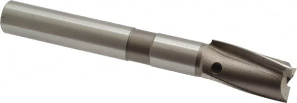 Cleveland - 13/16" Diam, 5/8" Shank, Diam, 3 Flutes, Straight Shank, Interchangeable Pilot Counterbore - Americas Industrial Supply