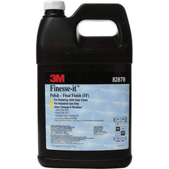 3M - 1 L Water Soluble Compound - Compound Grade Ultra Fine, Grade Very Fine, 1,200 Grit, Gray, For Scratch Removal, Use on Painted Metals - Americas Industrial Supply