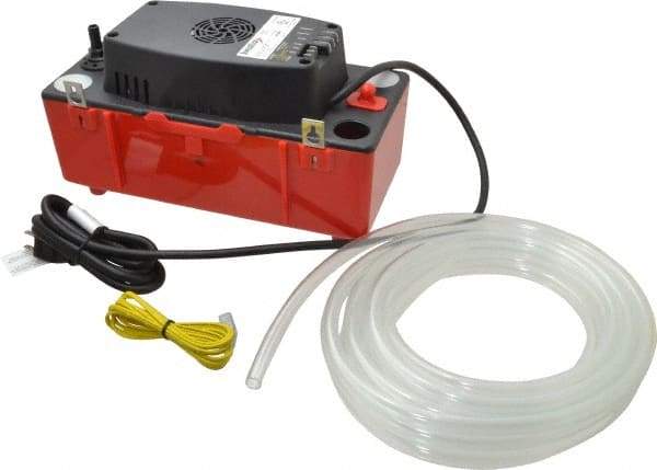 Value Collection - 1/2 Gallon Tank Capacity, 115V Volt, Electronic Condensate Pump, Condensate System - 3/8 Barbed Outlet Size - Americas Industrial Supply