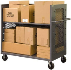 Durham - 2,000 Lb Capacity, 1 Shelf, Stock Truck - 60" Long x 60-1/2" Wide x 56-7/16" High - Americas Industrial Supply