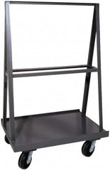 Durham - 2,000 Lb Capacity, Cold-Rolled Steel A-Frame Truck - 48" Long x 24" Wide x 57" High - Americas Industrial Supply