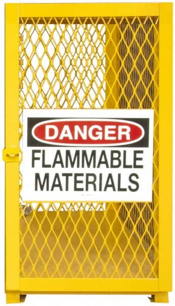 Durham - Gas Cylinder Storage Cabinet - Steel, 30" Wide x 20" Deep x 33-1/2" High - Americas Industrial Supply