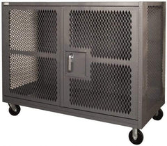 Durham - 2,000 Lb Capacity, Security Truck - 60" Long x 30" Wide x 57" High - Americas Industrial Supply