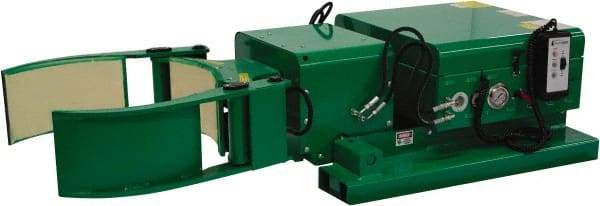 Valley Craft - 2,000 Lb Load Capacity, 30, 55 & 85 Gal Forklift Drum Rotator - Steel Wheels - Americas Industrial Supply