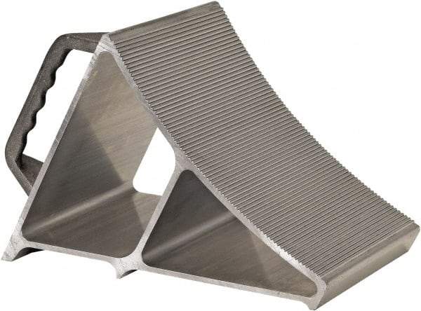 Vestil - 7" Wide x 8" High x 13-1/16" Deep, Aluminum Wheel Chock - Americas Industrial Supply