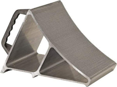 Vestil - 7" Wide x 8" High x 13-1/16" Deep, Aluminum Wheel Chock - Americas Industrial Supply