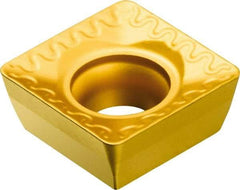 Sandvik Coromant - SPMT09T308 WL Grade 4030 Carbide Milling Insert - Al2O3/TiN/TiCN Finish, 3.96mm Thick, 1/2" Inscribed Circle, 0.8mm Corner Radius - Americas Industrial Supply