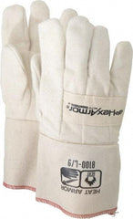 HexArmor - Size L Cotton Lined Hot Mill Glove - 13" OAL, Safety Cuff - Americas Industrial Supply