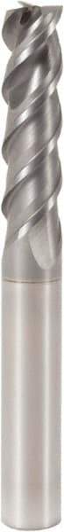 Seco - 12mm, 3 Flute, Single End, Solid Carbide, Corner Chamfer End Mill - 95mm OAL, 48° Helix, Right Hand Flute, 40mm LOC, Right Hand Cut - Americas Industrial Supply