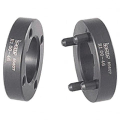 Iscar - 22mm Hole Diameter, For 160mm Outside Diameter, Compatible Toolholder Style GM-DG, SGSA, SGSF, TGSF, Slotting Cutter Drive Flange Set - 46mm Ring Outside Diameter, 10mm Ring Width - Americas Industrial Supply