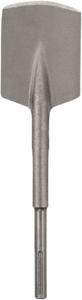 DeWALT - 4" Head Width, 16.6" OAL, 1-1/8" Shank Diam, Spade Chisel - SDS Max Drive, SDS Max Shank, Steel - Americas Industrial Supply