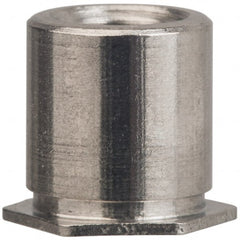 Electro Hardware - #6-32, 1/2" OAL, 1/4" Across Flats, Stainless Steel Female Hex Circuit Board Standoff - Americas Industrial Supply