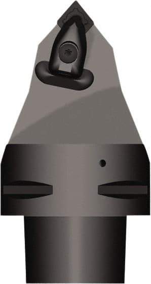 Seco - Neutral Cut, Size C6, CN.. 43 Insert Compatiblity, External Modular Turning & Profiling Cutting Unit Head - 115.06mm Head Length, Series Seco-Capto - Americas Industrial Supply