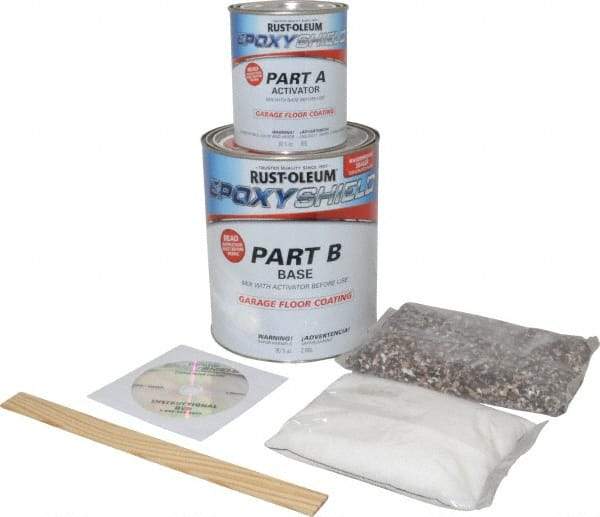 Rust-Oleum - 30 oz/90 oz Can Gloss Tan Gloss Floor Coating - <100 g/L VOC Content - Americas Industrial Supply