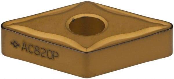 Sumitomo - DNMG432 EMX Grade AC820P Carbide Turning Insert - 55° Diamond, 1/2" Inscr Circle, 3/16" Thick, 1/32" Corner Radius - Americas Industrial Supply