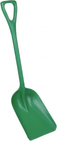 Remco - 14-1/2" High Square Plastic Shovel - 24-5/8" Long D-Grip Handle - Americas Industrial Supply