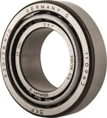 SKF - 28mm Bore Diam, 52mm OD, 16mm Wide, Tapered Roller Bearing - 31,900 N Dynamic Load Capacity, 38,000 N Static Load Capacity - Americas Industrial Supply