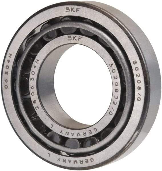 SKF - 40mm Bore Diam, 80mm OD, 19.75mm Wide, Tapered Roller Bearing - 61,600 N Dynamic Load Capacity, 68,000 N Static Load Capacity - Americas Industrial Supply