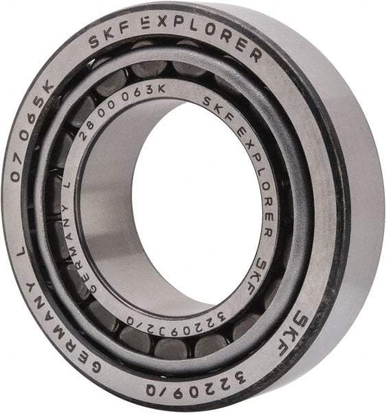 SKF - 45mm Bore Diam, 85mm OD, 24.75mm Wide, Tapered Roller Bearing - 80,900 N Dynamic Load Capacity, 98,000 N Static Load Capacity - Americas Industrial Supply
