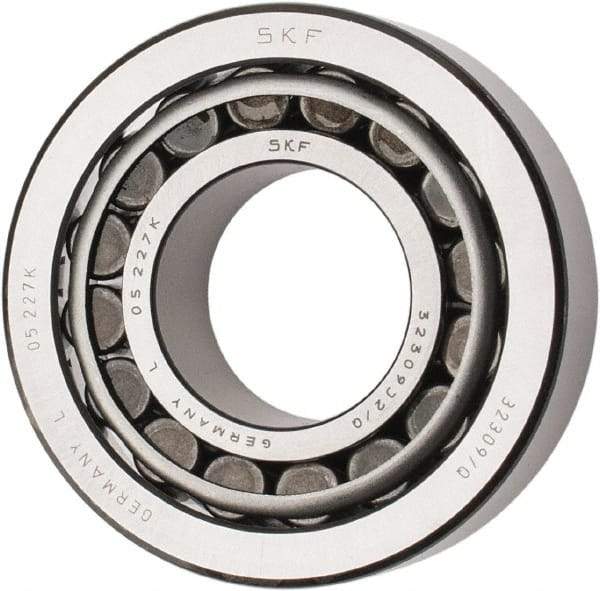 SKF - 45mm Bore Diam, 100mm OD, 38.25mm Wide, Tapered Roller Bearing - 140,000 N Dynamic Load Capacity, 170,000 N Static Load Capacity - Americas Industrial Supply