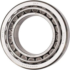 SKF - 80mm Bore Diam, 140mm OD, 35.25mm Wide, Tapered Roller Bearing - 187,000 N Dynamic Load Capacity, 245,000 N Static Load Capacity - Americas Industrial Supply