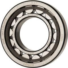 SKF - 40mm Bore Diam, 80mm Outside Diam, 18mm Wide Cylindrical Roller Bearing - 53,900 N Dynamic Capacity, 53,000 Lbs. Static Capacity - Americas Industrial Supply