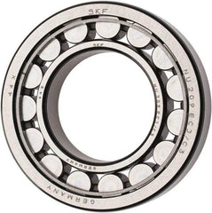 SKF - 45mm Bore Diam, 85mm Outside Diam, 19mm Wide Cylindrical Roller Bearing - 60,500 N Dynamic Capacity, 64,000 Lbs. Static Capacity - Americas Industrial Supply