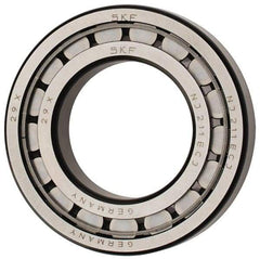 SKF - 55mm Bore Diam, 100mm Outside Diam, 21mm Wide Cylindrical Roller Bearing - 84,200 N Dynamic Capacity, 95,000 Lbs. Static Capacity - Americas Industrial Supply