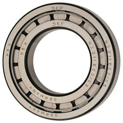 SKF - 55mm Bore Diam, 100mm Outside Diam, 21mm Wide Cylindrical Roller Bearing - 84,200 N Dynamic Capacity, 95,000 Lbs. Static Capacity - Americas Industrial Supply