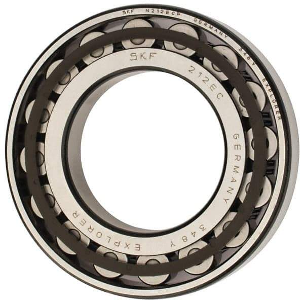 SKF - 60mm Bore Diam, 110mm Outside Diam, 22mm Wide Cylindrical Roller Bearing - 93,500 N Dynamic Capacity, 102,000 Lbs. Static Capacity - Americas Industrial Supply