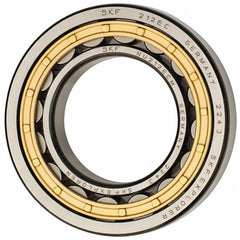 SKF - 60mm Bore Diam, 110mm Outside Diam, 22mm Wide Cylindrical Roller Bearing - 93,500 N Dynamic Capacity, 102,000 Lbs. Static Capacity - Americas Industrial Supply