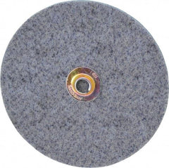 3M - 7" Coarse Grade Ceramic Deburring Disc - Quick Change Connection, Blue, 8,600 Max RPM - Americas Industrial Supply
