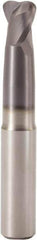 Seco - 8mm, 2 Flute, Single End, Solid Carbide, 2mm Corner Radius End Mill - 60mm OAL, 30° Helix, Right Hand Flute, 10mm LOC, Right Hand Cut, 30mm Extended Reach - Americas Industrial Supply