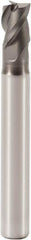 Seco - 3mm, 3 Flute, Single End, Solid Carbide, 0.2mm Corner Radius End Mill - 40mm OAL, 40° Helix, Right Hand Flute, 4mm LOC, Right Hand Cut, 7mm Extended Reach - Americas Industrial Supply