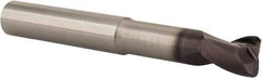 Seco - 10mm, 2 Flute, Single End, Solid Carbide, 1.5mm Corner Radius End Mill - 80mm OAL, 30° Helix, Right Hand Flute, 12mm LOC, Right Hand Cut, 36mm Extended Reach - Americas Industrial Supply