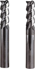 Seco - 4mm, 3 Flute, Single End, Solid Carbide, 0.1mm Corner Radius End Mill - 50mm OAL, 50° Helix, Right Hand Flute, 14mm LOC, Right Hand Cut - Americas Industrial Supply