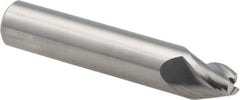 Seco - 15° Taper Angle per Side, 6.5mm Small End Diam, 10mm LOC, Solid Carbide 3 Flute Tapered Square End Mill - 65mm OAL, 12mm Shank Diam, Spiral Flute, 30° Helix - Americas Industrial Supply
